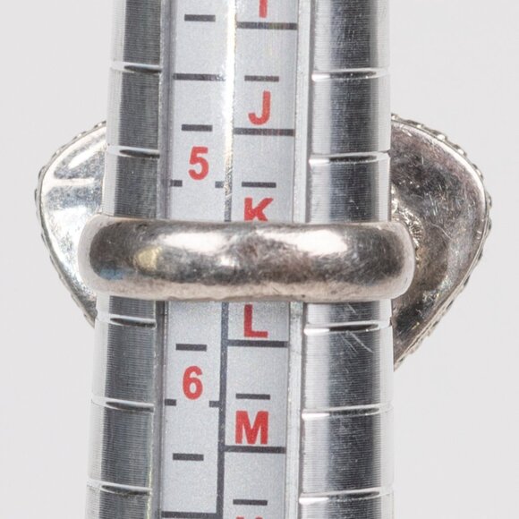 Moonstone sterling silver vintage ring size 5.5 LARGE stone! - Picture 8 of 8